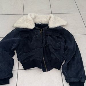 Fur jacket size medium